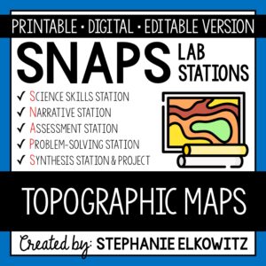 Topographic Maps Lab