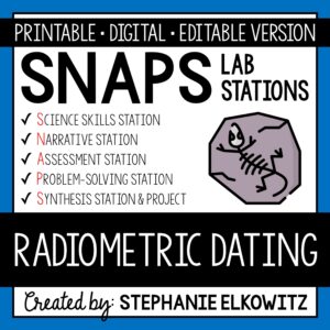 Radiometric Dating Lab