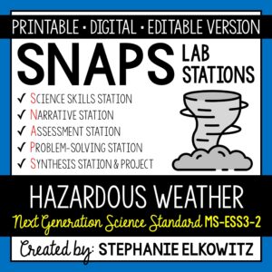 MS-ESS3-2 Hazardous Weather Lab