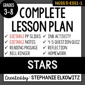 5-ESS1-1 Stars Lesson
