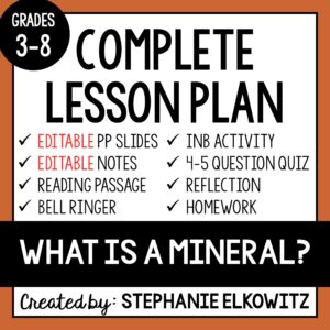 What is a mineral? Lesson