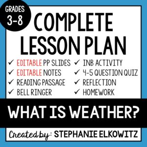 What is weather? Lesson