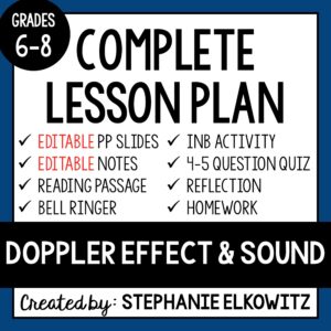 Doppler Effect and Sound Lesson