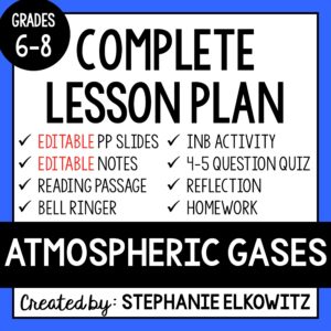 Atmospheric Gases Lesson
