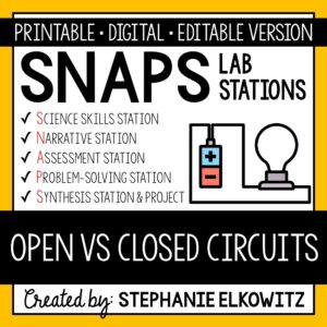 Open vs. Closed Circuits Lab