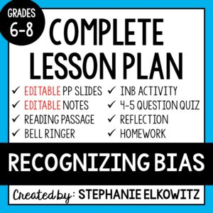 Recognizing Bias Lesson