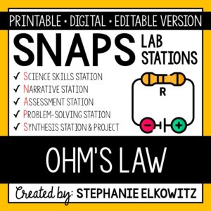 Ohm’s Law (Voltage, Current and Resistance) Lab