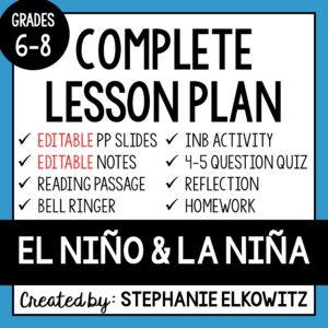 El Nino and La Nina Lesson