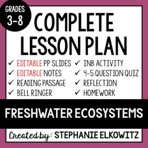 Freshwater Ecosystems Lesson