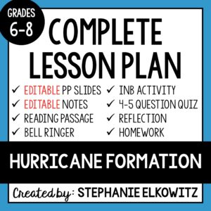 Hurricane Formation Lesson