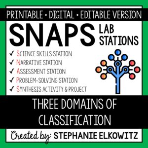 Three Domain Classification System Lab