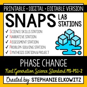 5-PS1-2 Phase Change Lab