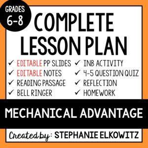 Mechanical Advantage Lesson