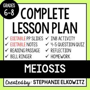 Meiosis Lesson