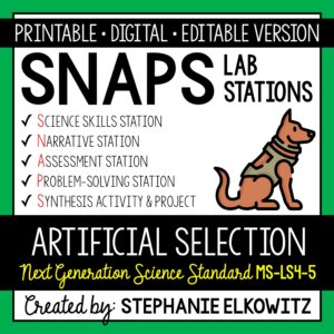 MS-LS4-5 Artificial Selection Lab
