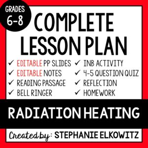 Radiation Heating Lesson