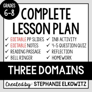 Three Domains Lesson