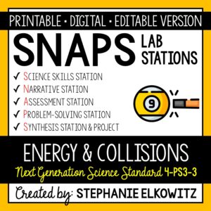 4-PS3-3 Energy and Collisions Lab
