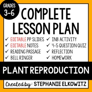 Plant Reproduction Lesson