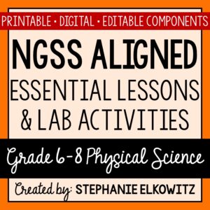 Middle School Physical Science NGSS Lessons and Labs